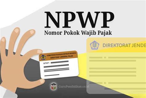 nomor pokok wajib pajak dipergunakan sebagai