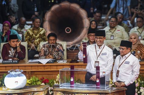 nomor urut capres dan cawapres