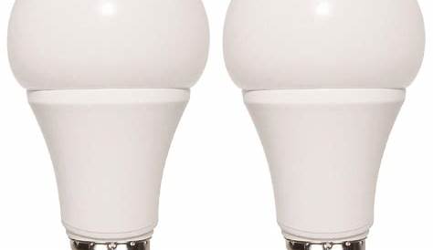 AmazonBasics NonDimmable LED Light Bulbs (A19 and A21
