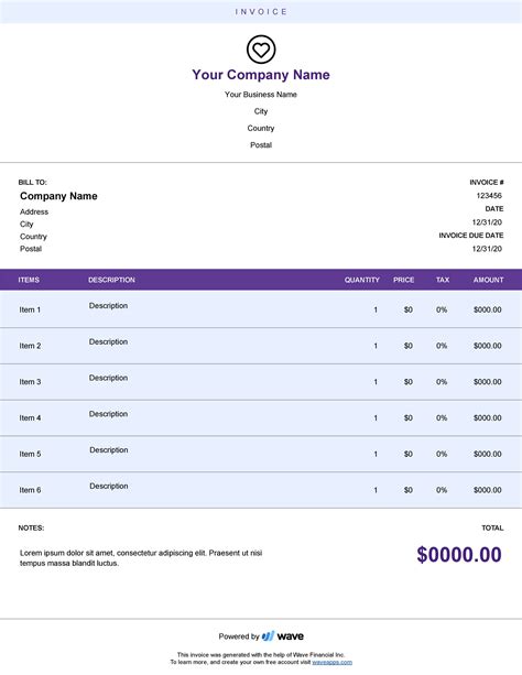 Donation Receipt Template Word Invoice Template
