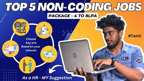 non coding jobs for freshers salary
