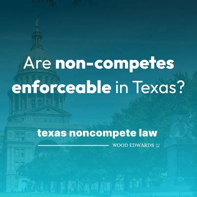 non compete law texas