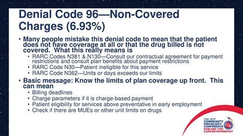 non covered denial code