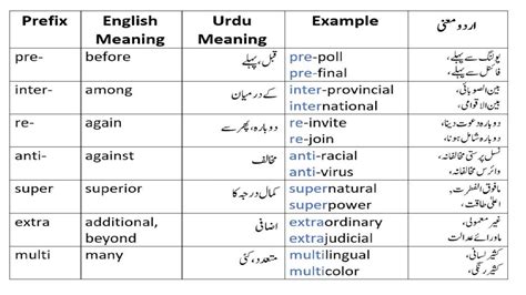 non defective meaning in urdu with example