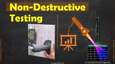 non destructive testing methods in civil engineering