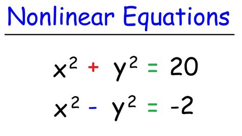 non example of equation in math