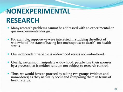 non experimental methods in psychology definition