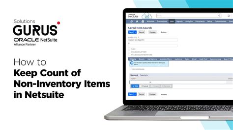 Non Inventory Items Netsuite