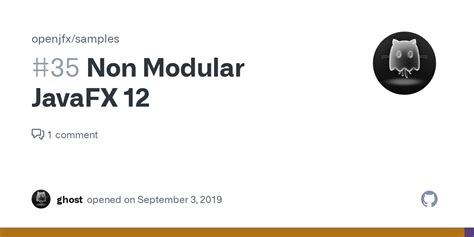non modular vs modular javafx