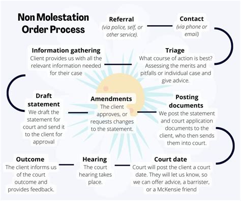 non molestation order court process