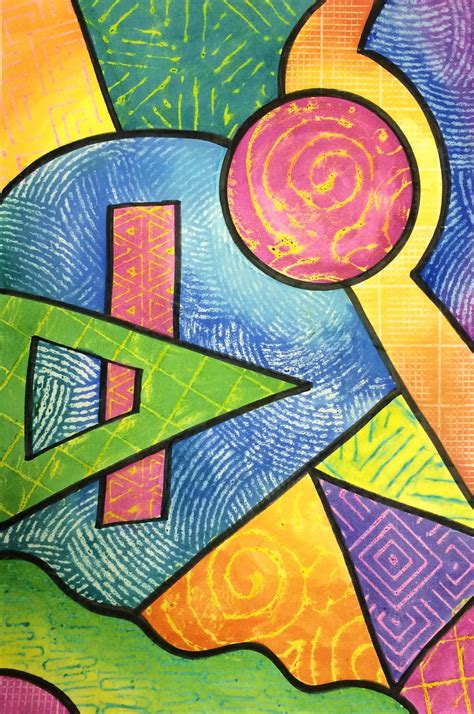 non objective art examples for students