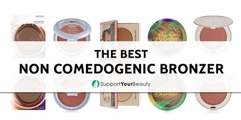 non pore clogging bronzer