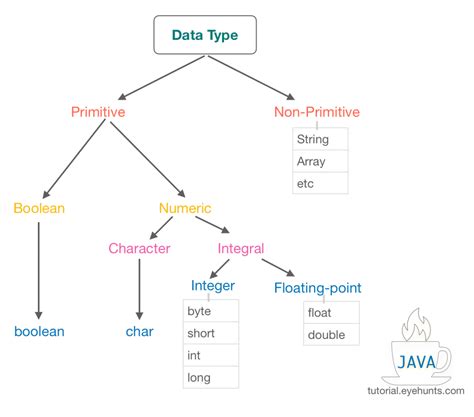 non primitive data types in java with example program