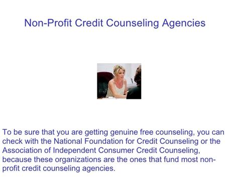 non profit credit counseling companies