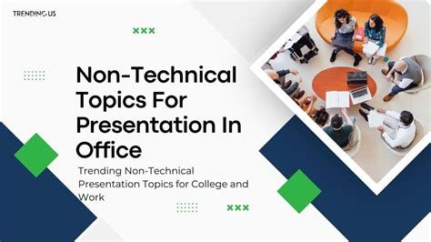 non technical topics for presentation pdf