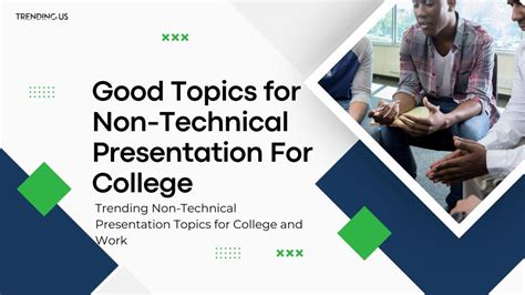 non technical topics for presentation ppt