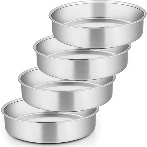 Top 10 Food Grade Stainless Steel Cake Pan Home Gadgets