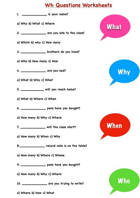 non wh questions examples with answers pdf