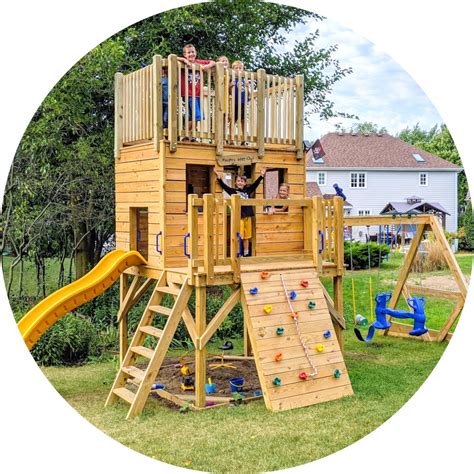 Non Wood Play Structure