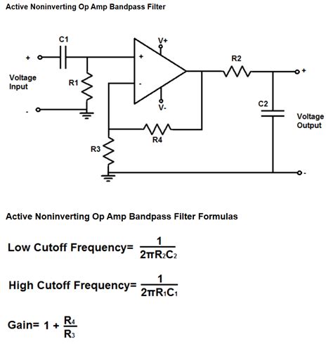 Non-Inverting Amplifier With Low Pass Filter