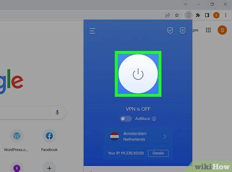 Nonaktifkan VPN atau Proxy