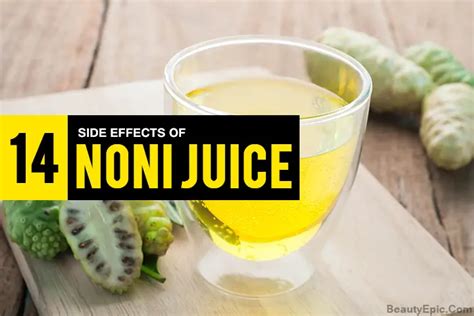 Noni Herb Side Effects