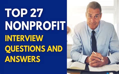 nonprofit interview questions and answers