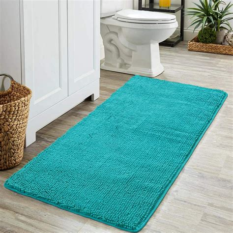 nonskid rugs with roses for bathroom blues