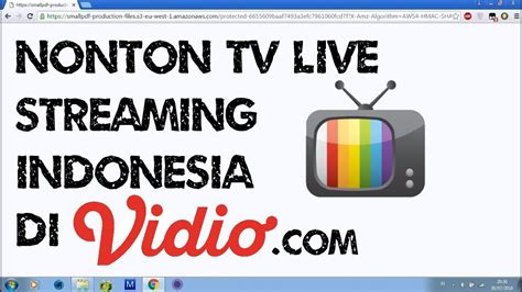 nonton live streaming tv indonesia