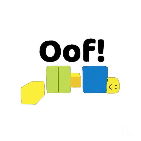 noob roblox oof