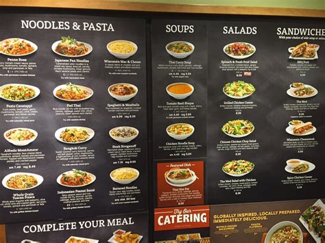 noodle company menu near me