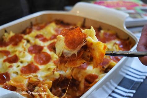 Noodle Pizza Bake