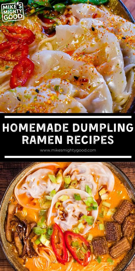 Noodles Dumpling Ramen