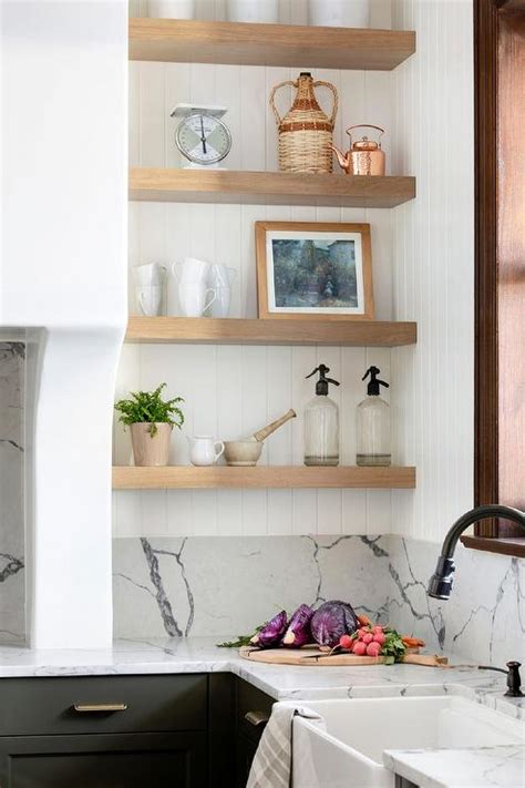Nook Floating Shelves Kitchen