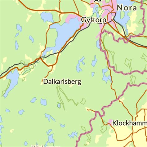 Sverigekarta OnRoad