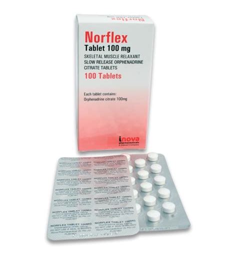 norflex contraindications