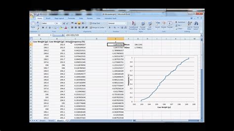 normal cumulative distribution function excel