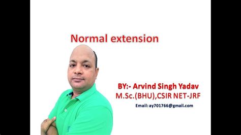 Normal Field Extension Definition