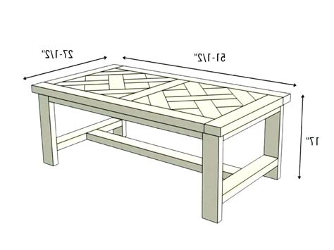 Normal Height Of A Coffee Table
