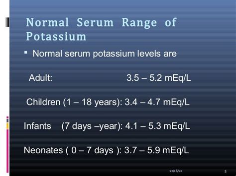 Understanding Normal Range Potassium Levels: What You Need to Know