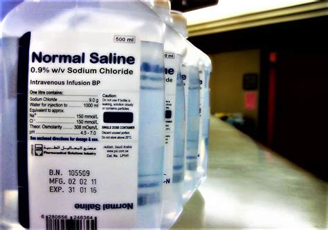 Normal Saline Solution Picture