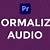 normalize audio premiere elements