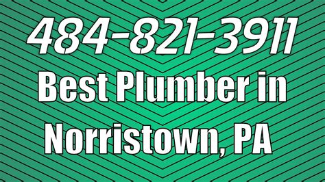 norristown pa plumber emergency