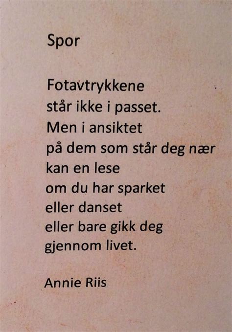 norske dikt om livet