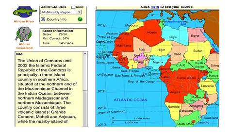 North Africa Map Quiz Sheppard Software World s Geography