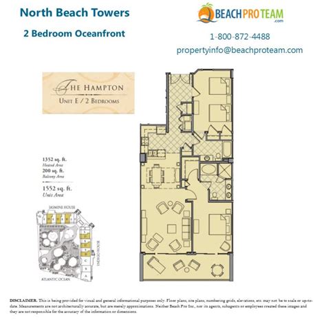North Beach Plantation 2 Bedroom Oceanfront Hampton Condo Bedroom Poster