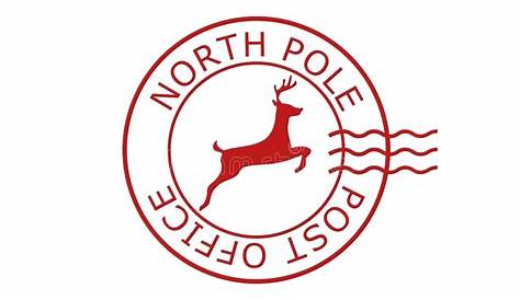 North Pole Stamp PNG Image | PNG Mart
