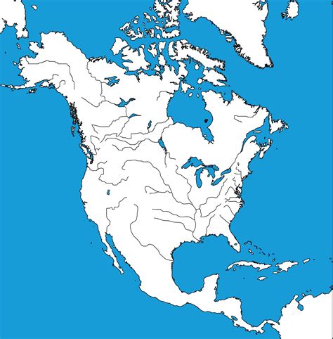 north america map for mappers