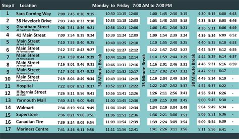 north bay transit bus schedule