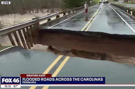 north carolina collapsed bridge